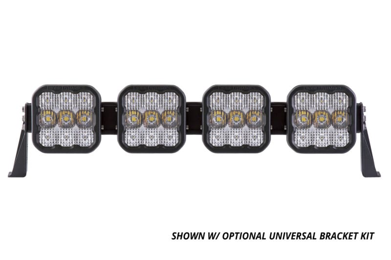Diode Dynamics SS5 Pro Universal CrossLink 4-Pod Lightbar - White Combo thumbnail 2