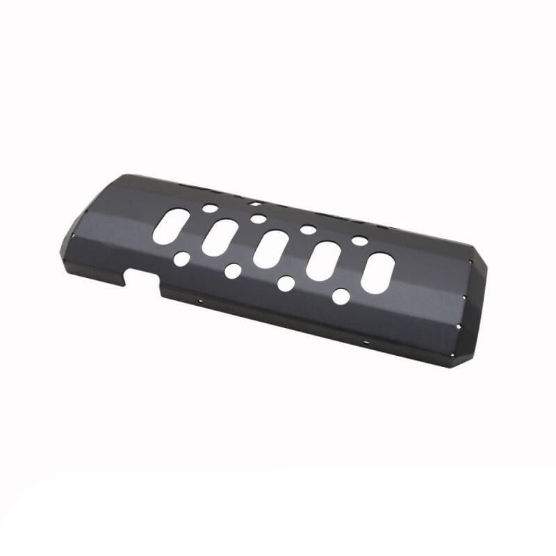 Westin/Snyper 07-17 Jeep Wrangler Muffler Skid Plate - Textured Black thumbnail 2