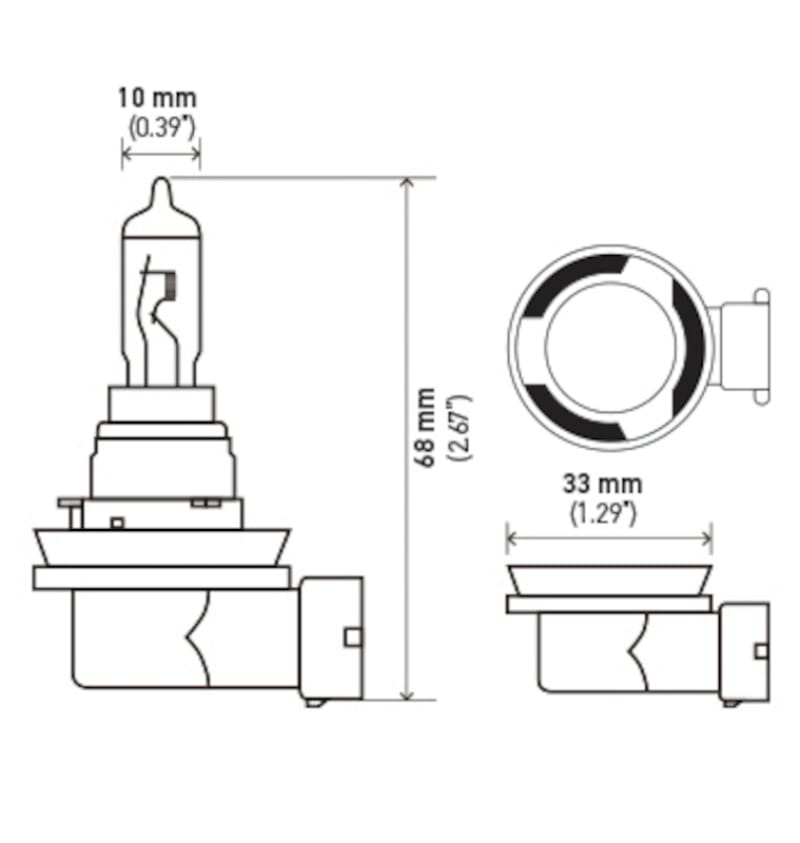 Hella Bulb H16 12V 19W Pgj193 Sb thumbnail 2
