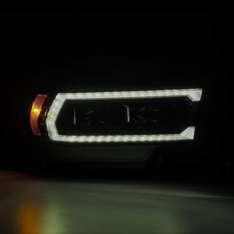 AlphaRex 19-21 Ram 2500 PRO-Series Projector Headlights Plank Style Alpha Black w/Activation Light thumbnail 4