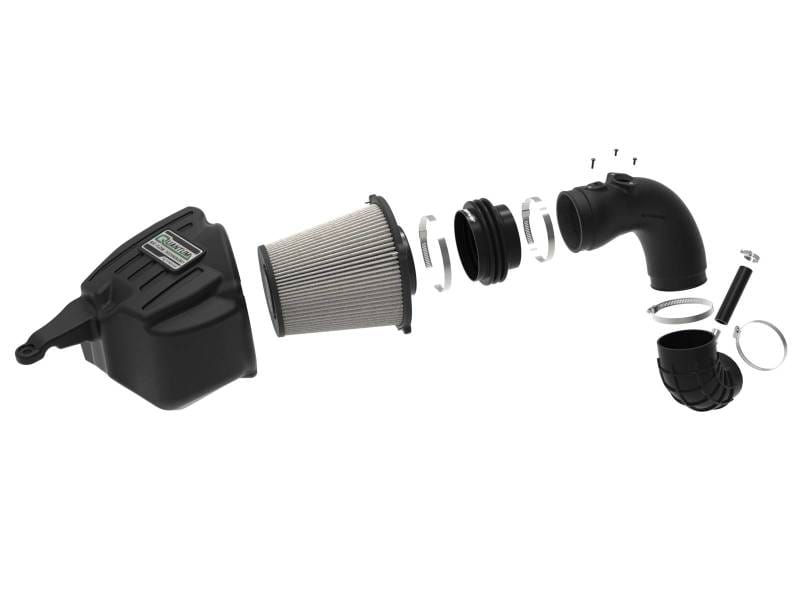 aFe 07-09 Ram 2500/3500 Cummins L6-6.7L (td) Quantum Cold Air Intake System w/ Pro Dry S Filter thumbnail 2