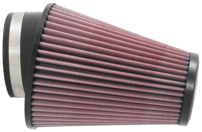K&N Universal Clamp-On Air Filter 3-1/2in 10 Degree Flange 5-3/4in B 4-1/2in x 3-1/4in T 7in H thumbnail 3
