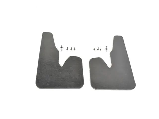 Splash Guards, Heavy-Duty Rubber -- Front For Vehicles Without Production Fender Flares