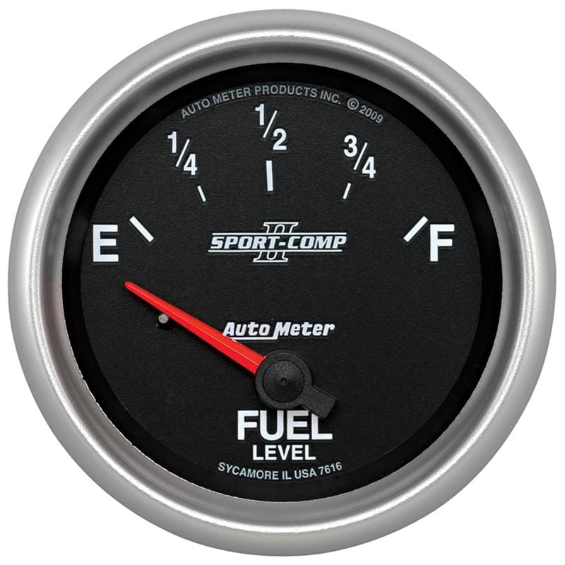 Autometer Sport-Comp II 2-5/8in Fuel Level Gauge
