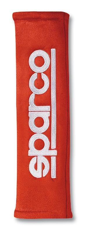 Sparco Belt Pad 2In Alcantara Red