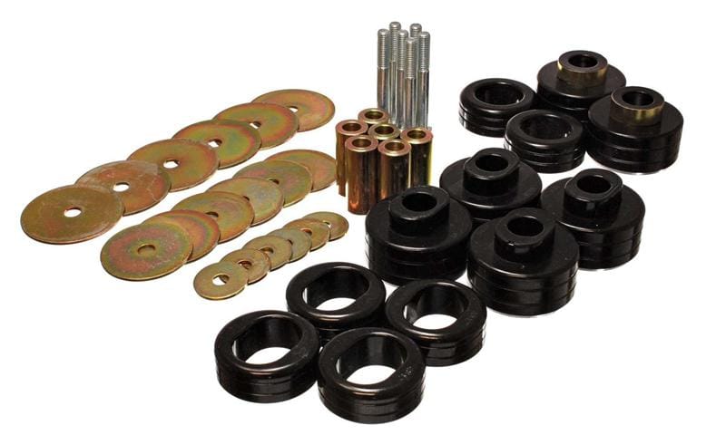 Energy Suspension Cab Mount Set - Std Cab - Black