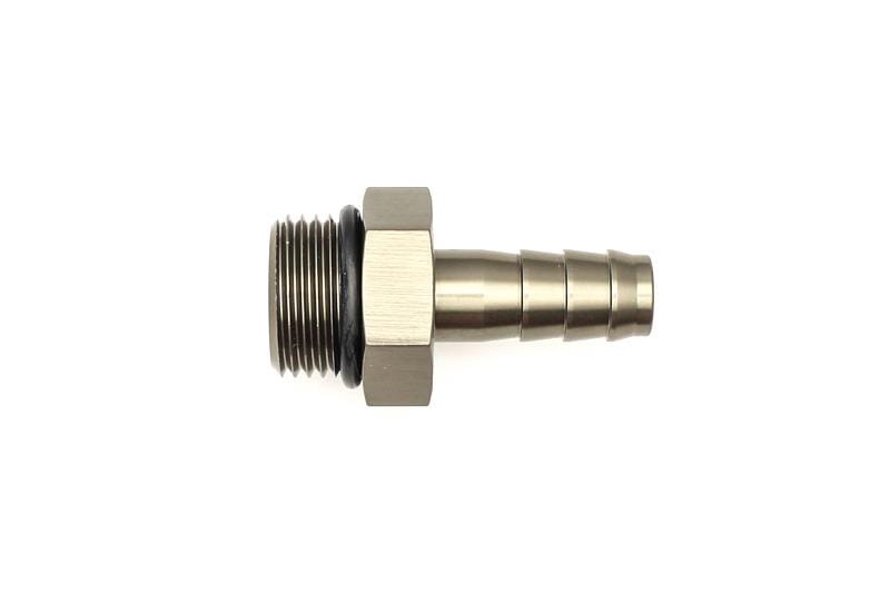 DeatschWerks 8AN ORB Male To 3/8in. Male Triple Barb Fitting (Incl. O-Ring)