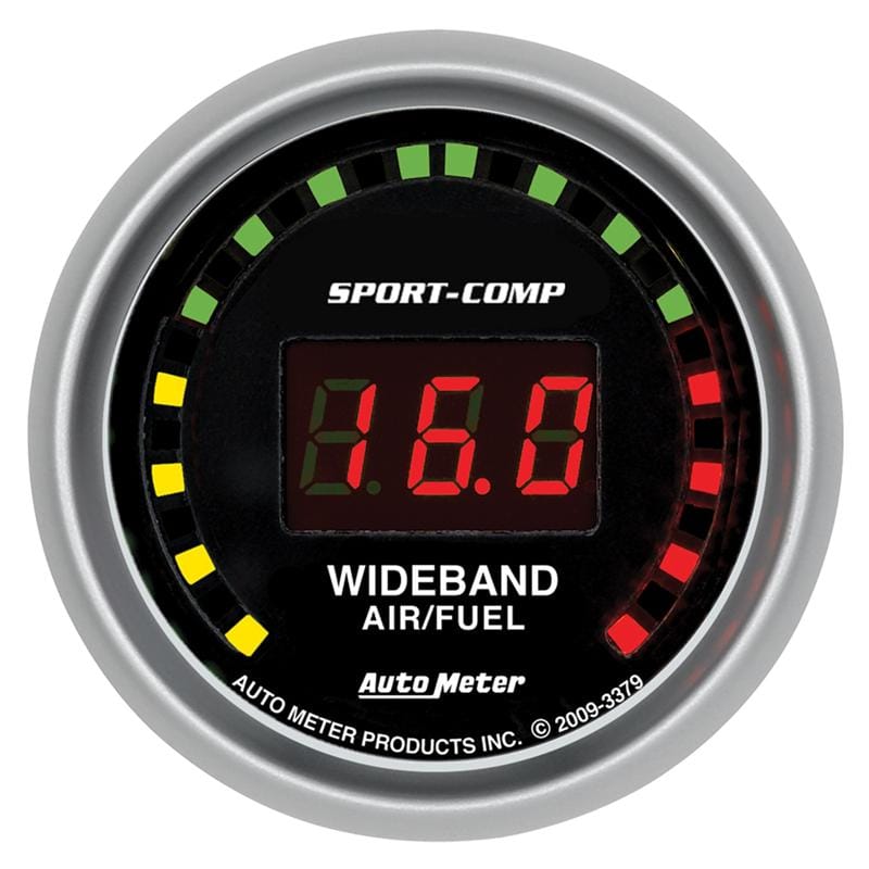 Autometer Sport-Comp 2-5/8in Wideband Air/Fuel Ratio Analog 8:1-18:1 AFR