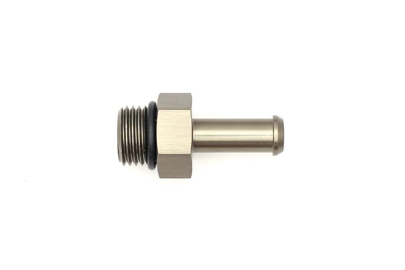DeatschWerks 6AN ORB Male To 5/16in Barb Fitting (Single Barb - Incl O-Ring)