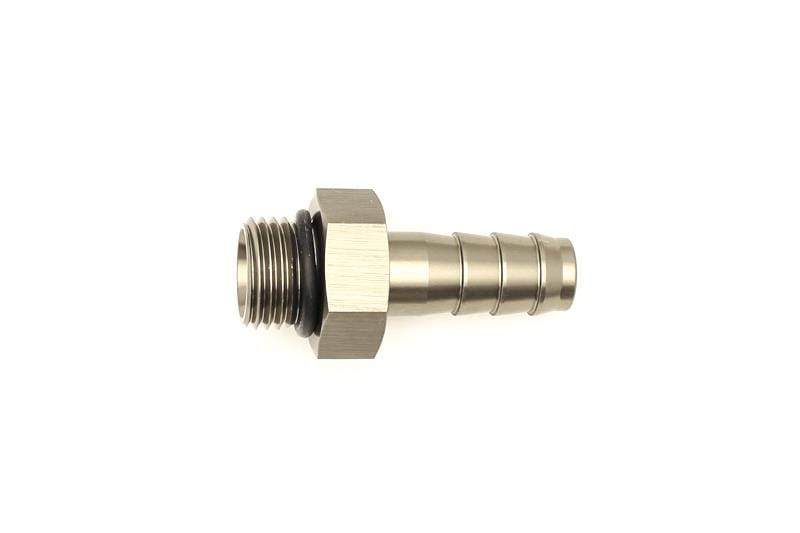 DeatschWerks 6AN ORB Male To 3/8in. Male Triple Barb Fitting (Incl. O-Ring)