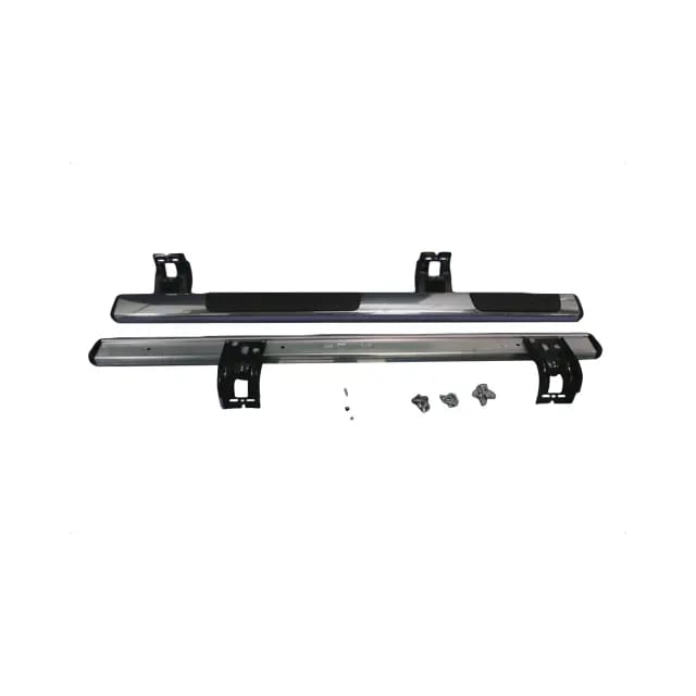 Stainless Steel, Wheel-To-Wheel Tubular Side Steps For Regular Cab With 6.4` Bed