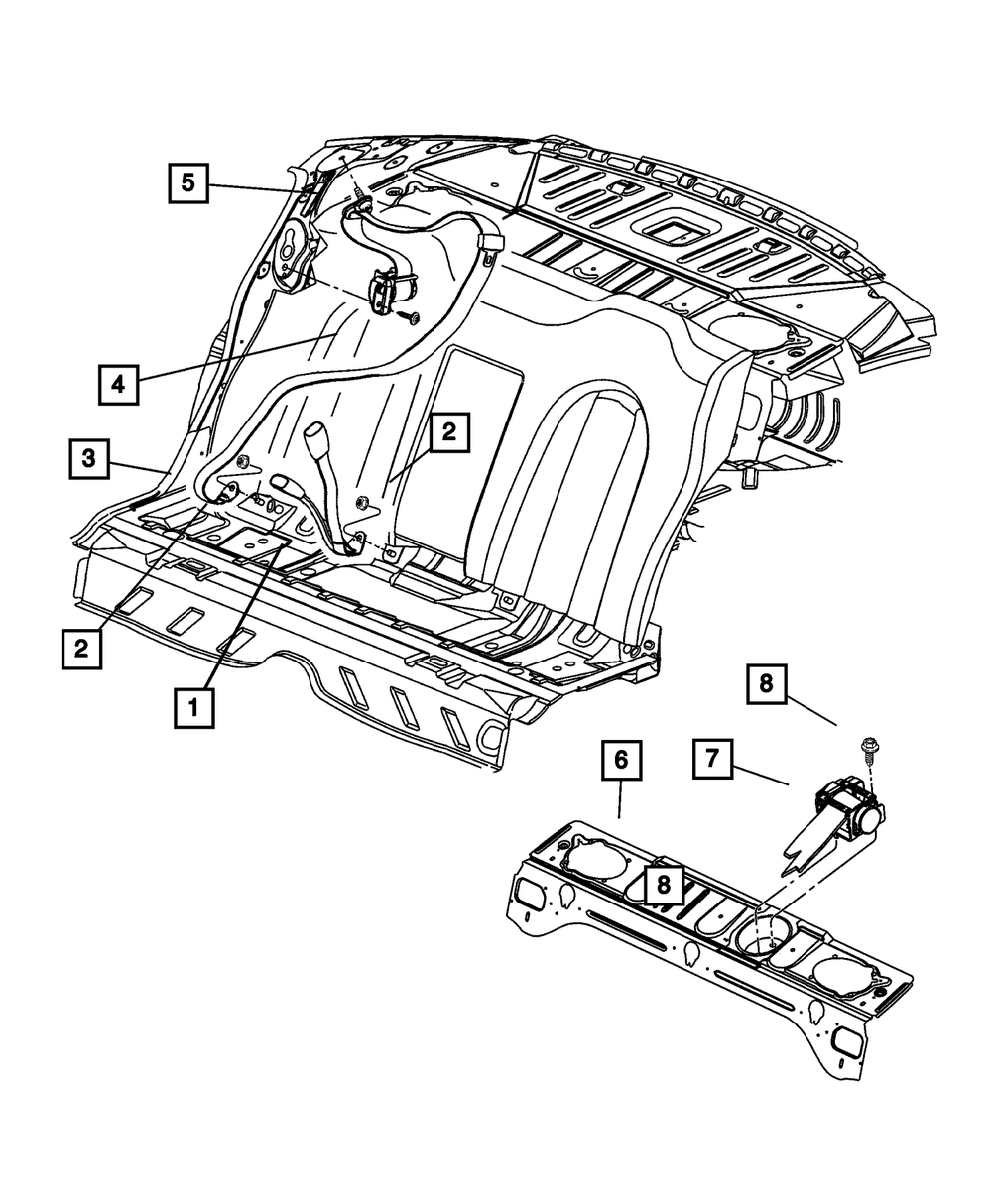 Rear Inner Seat Belt