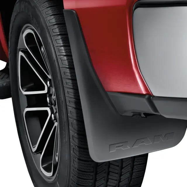 Splash Guards, Heavy-Duty Rubber (Rear) For Vehicles With Production Fender Flares