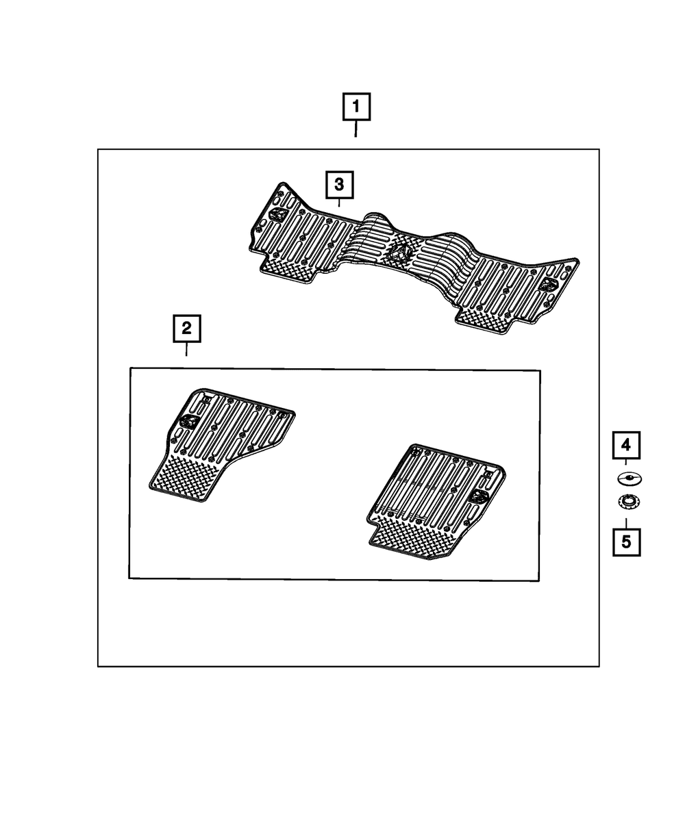 Mat Kit-Floor Rear