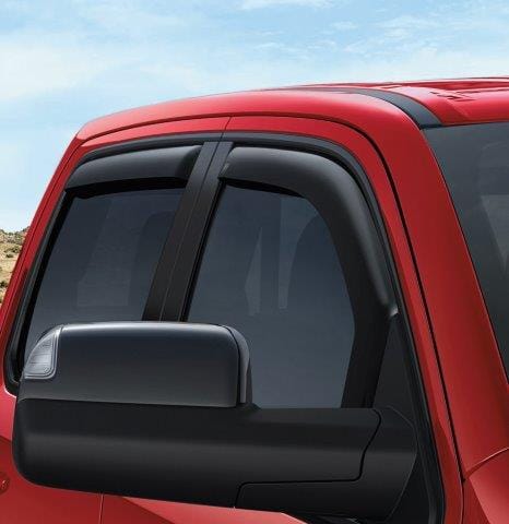 Side Window Air Deflectors - Crew Cab