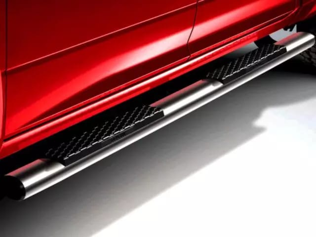 Tubular Side Steps Cab Length For Mega Cab Chrome Aluminum