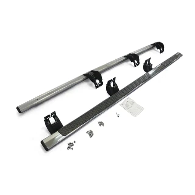 Stainless Steel Wheel To Wheel Tubular Side Steps For Crew Cab With 8' Bed